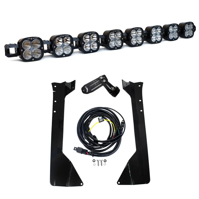 One Day Deal Baja Designs XL Linkable Roof Mount Light Kit: 07-18 Jeep JK - 447099