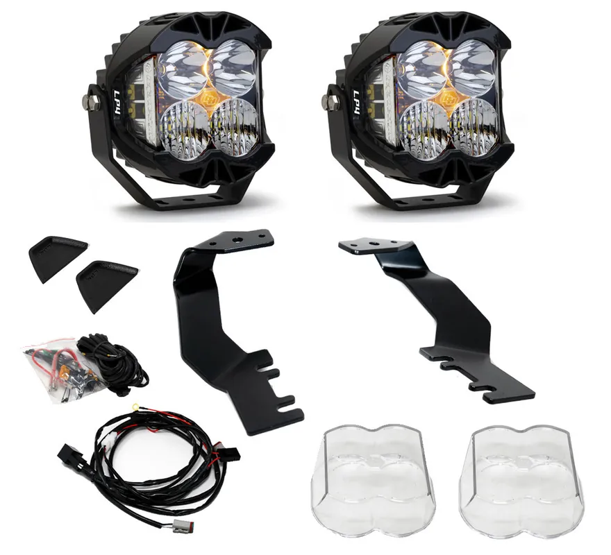 Authentic Baja Designs LP4 Pro A-Pillar Light Kit, Driving/Combo: 22+ Tundra - 448075