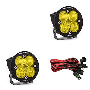 Baja Designs Squadron-R Sport LED Light Pod, Driving/Combo (Amber) (Pair) - 587813 Top Rated
