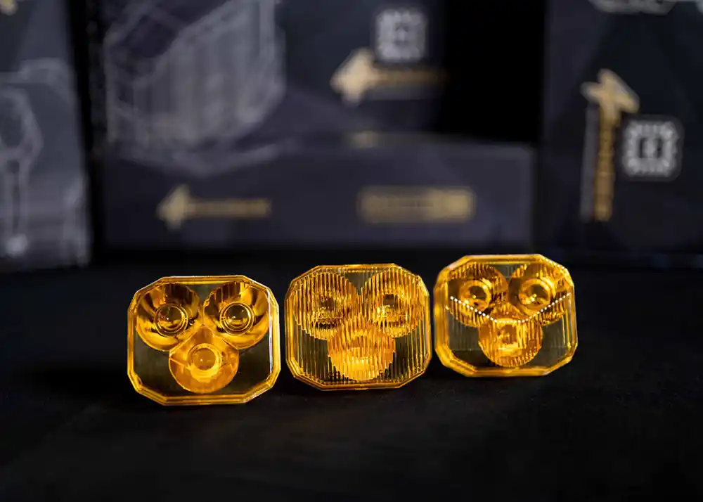 Next Day Delivery Morimoto 4Banger Replacement Optics: Yellow / Wide - BAF205