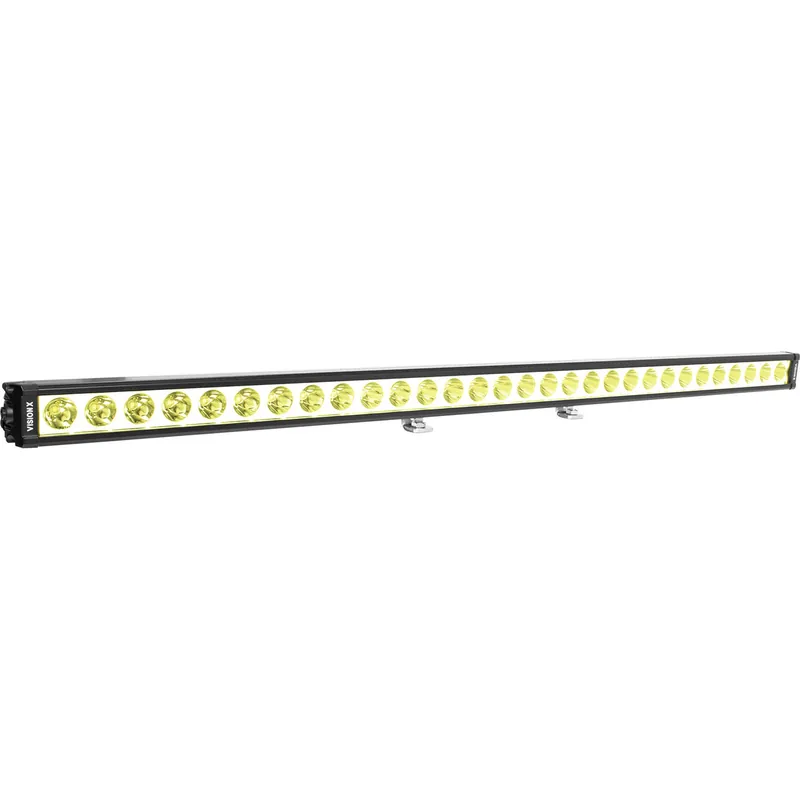 Vision X Lighting 39.65In Xpl Series Halo Selective Yellow 30 Led Spot Light Bar Including End Cap Mounting L Bracket - XPL-H30SYEMH Reduced Price