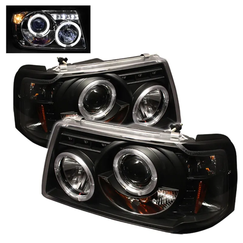 Sale Spyder Auto Halo LED Projector Headlights - 5010490