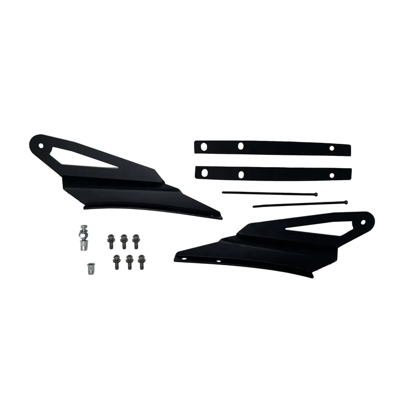 KC HiLiTES Bracket Set, Overhead Light Bar Mounts for 05+ Tacoma - 7380 Free Returns