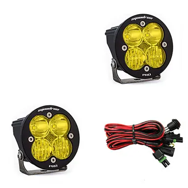 Baja Designs Squadron-R Pro LED Light Pod, Driving/Combo (Amber) (Pair) - 597813 Grab Now