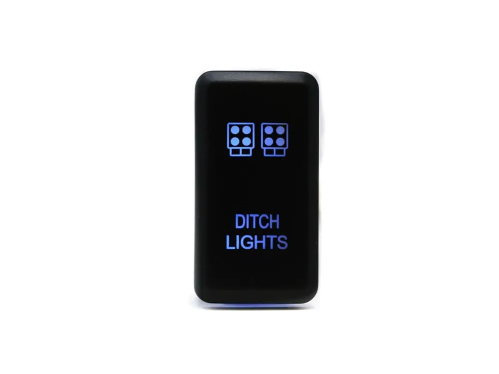 Cali Raised LED Toyota OEM Style Ditch Lights Switch Blue Cali Raised LED - CR2392 Luxury