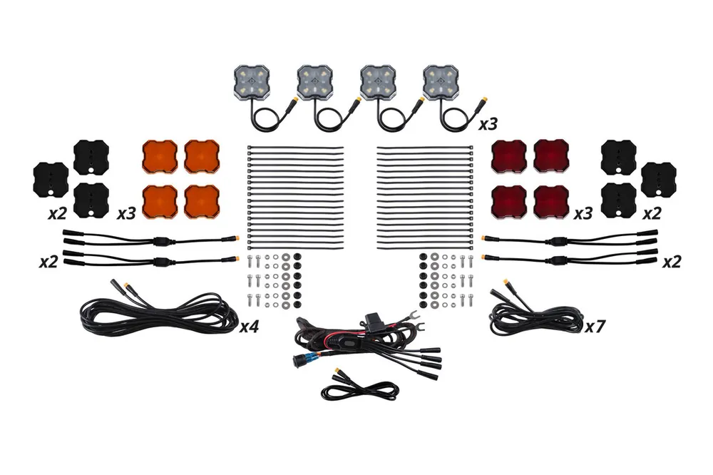 Diode Dynamics Single-Color Rock Light Installer Magnet Mount Kit (12-pack) - DD7747 Price Drop