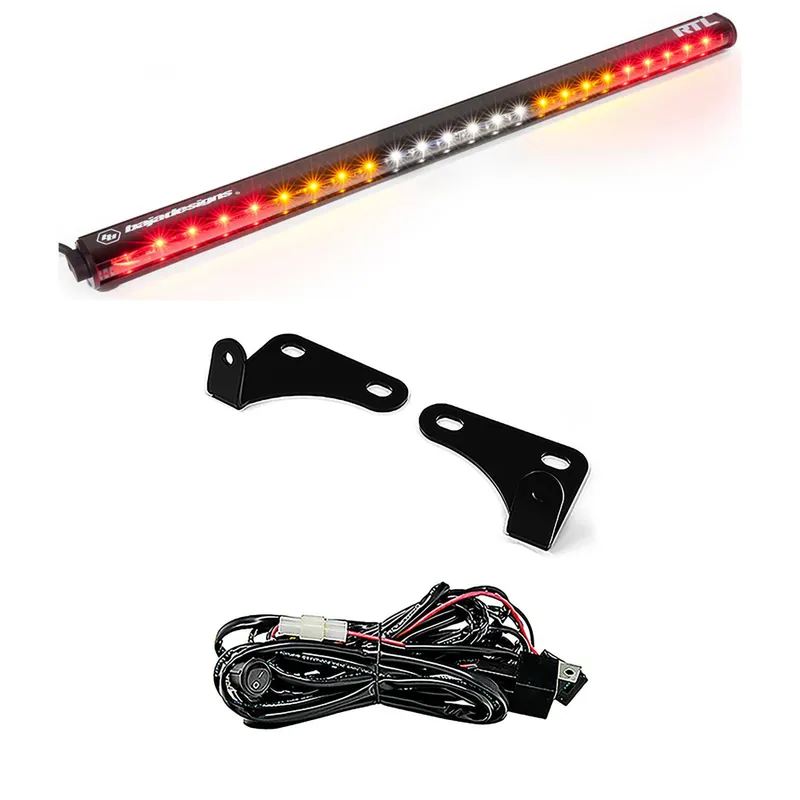 Baja Designs Polaris RZR 15-18 2 Seat 30 in. RTL-S Rear Light Bar w/Bracket Kit - 447812 Limited Time