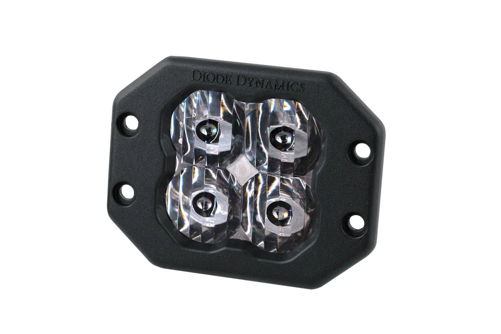 Diode Dynamics SS3 Sport Amber Backlight White SAE Driving Flush - DD6912S Bargain