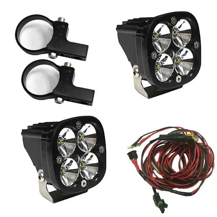 Grab Now Baja Designs UTV Squadron Pro Horizontal Mount Light Kit (2 in. Mount) - 497105