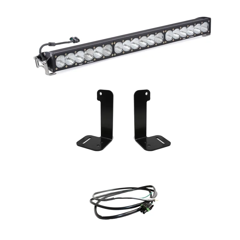 Buy Direct Baja Designs Jeep JL/JT 30 in. OnX6+ Light Bar Kit w/ Upfitter - 447657up