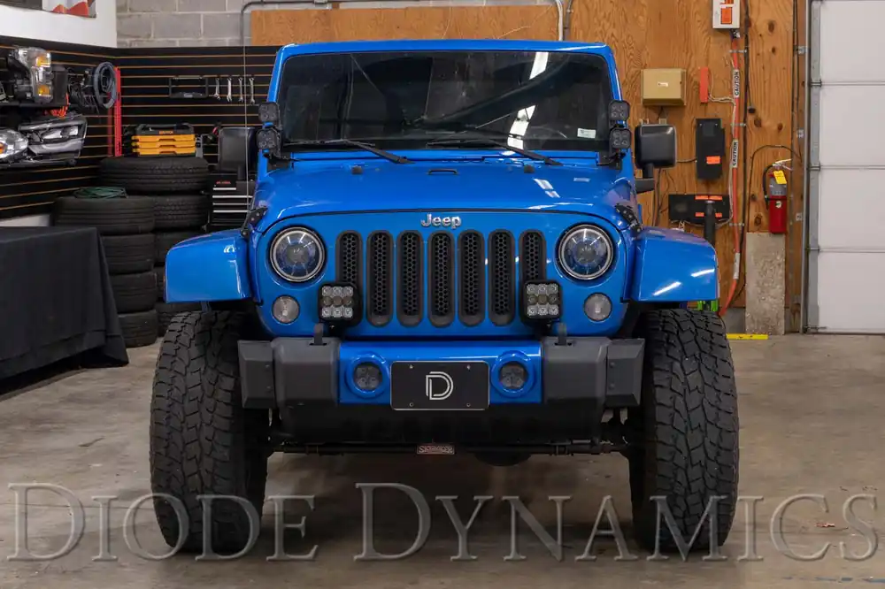 Diode Dynamics Jeep JK SS5 CrossLink Bumper Lightbar Kit Sport Combo-DD7274 Fan Favorite