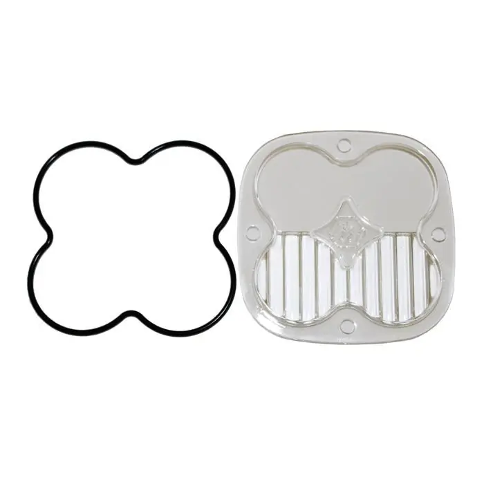 Baja Designs Squadron Light Pod Lens Kit, Driving/Combo, Clear - 668403 Trusted Brand