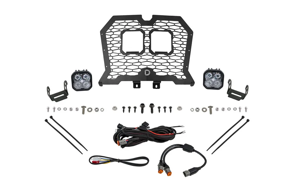 Diode Dynamics Stage Series LED Grille Kit for 19-24 Polaris RZR XP, Sport White Combo - DD8071 Grab Now