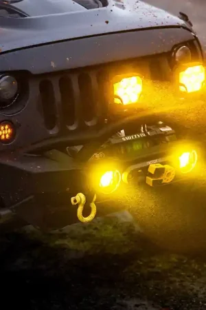 Factory Price Morimoto BigBanger HXB LED Pod: Amber DRL (Spot / Yellow) - BAF123