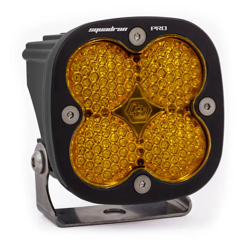 Weekend Sale Baja Designs Squadron Pro LED Light Pod, Work/Scene (Amber) - 490016