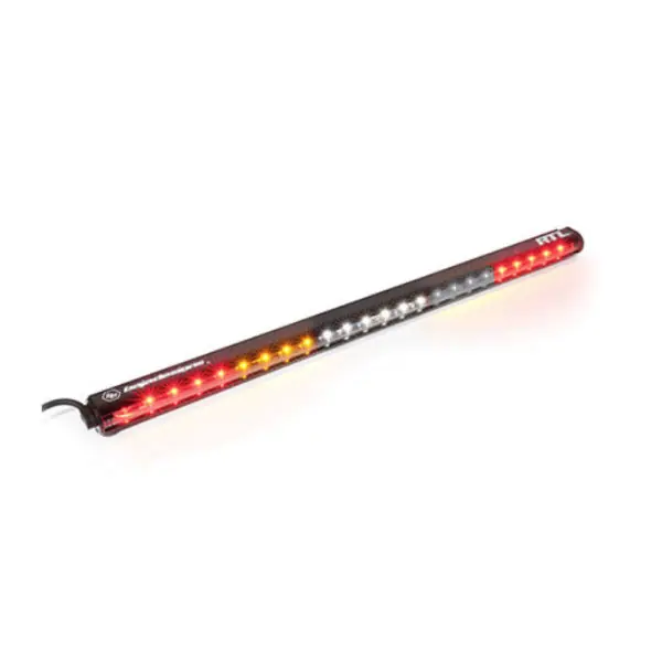 Don’t Miss Out Baja Designs RTL LED Rear Light Bar (Solid Red, Amber, White (Center), Flashing Amber, Solid Red) - 103005