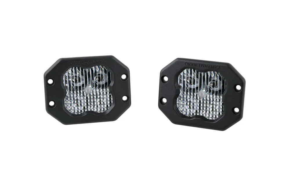 Diode Dynamics SS3 Pro Red Backlight White Combo Flush (Pair) - DD6937P Best Price
