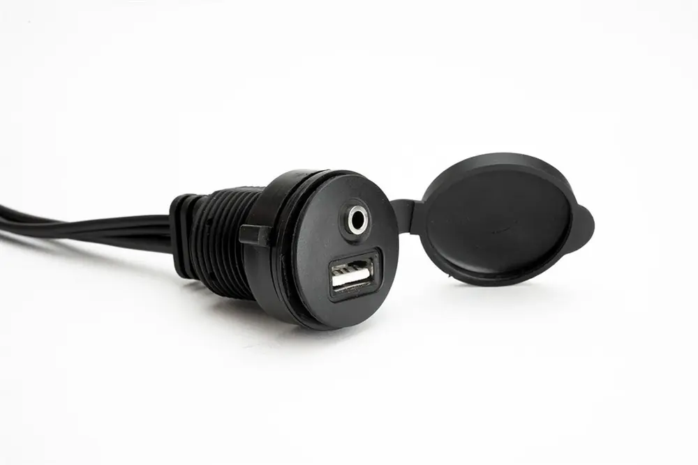 SSV Works 2 Amp AUX and USB Charge Add-on for WP Overhead Systems Fan Favorite