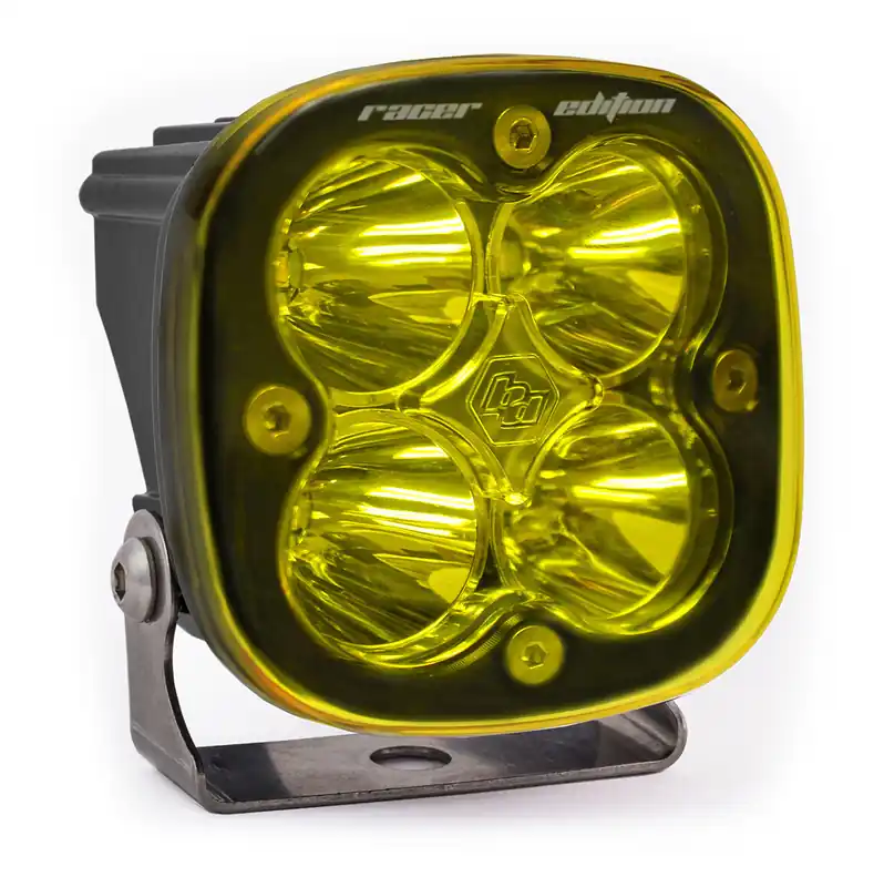 Last Chance Baja Designs Squadron Racer Edition LED Light Pod, Spot (Amber) - 720011
