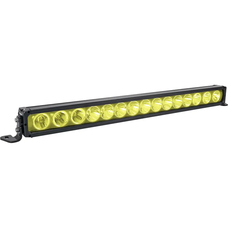 Vision X Lighting 30" XPR Halo 10W Light Bar Selective Yellow 15 LED Tilted Optics For Mixed Beam - XPR-H15MSY Certified
