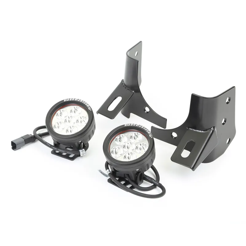 Crafted Rugged Ridge Jeep Wrangler Windshield Bracket LED Light Kit - 11027.13