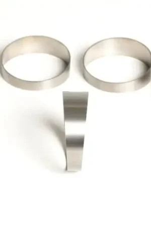 Ticon Industries 4.0in 45 Degree 1.37D/5.48in CLR Loose Radius 1mm Wall Titanium Pie Cuts - 5pk Secure Checkout