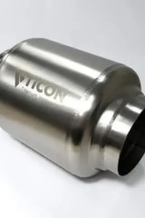Place Order Ticon Industries 7in OAL 2.5in In/Out Ultralight Titanium Muffler