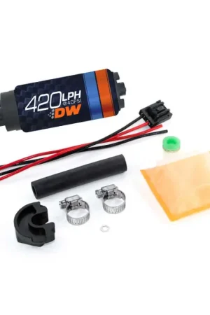 DeatschWerks DW420 Series 420lph In-Tank Fuel Pump w/ Install Kit For 89-94 240SX In Demand