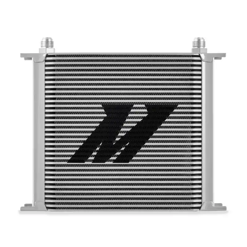 Must Have Mishimoto Universal 34 Row Oil Cooler - Silver