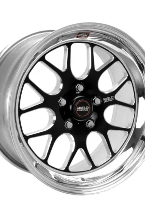 Buy Online Weld S77 17x10 / 5x120mm BP / 6.8in. BS Black Wheel (Medium Pad) - Non-Beadlock