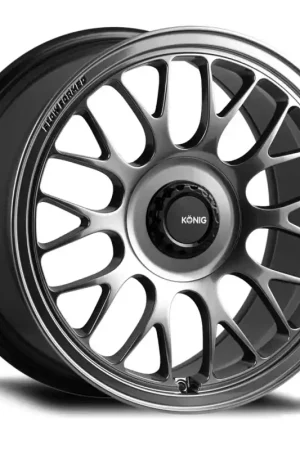 Best Price Konig MRK1 18X8.5 5X108 ET42 Hyper Carbon - Gloss Black Gear Cap/Logo/Cover Plate