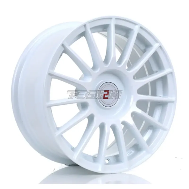 Latest 2Forge ZF1 Alloy Wheel 15x6 5x110 ET15 TO 40 72.5mm CB White