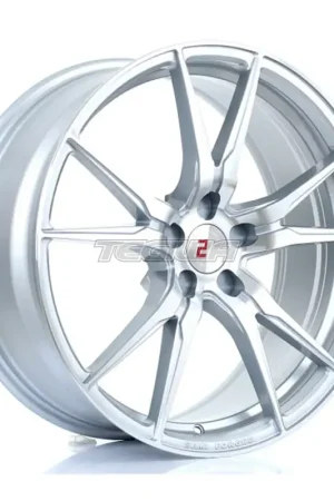 2Forge ZF2 Alloy Wheel 20x8.5 5x100 ET9 TO 45 72.6mm CB Silver Polishe Special Offer