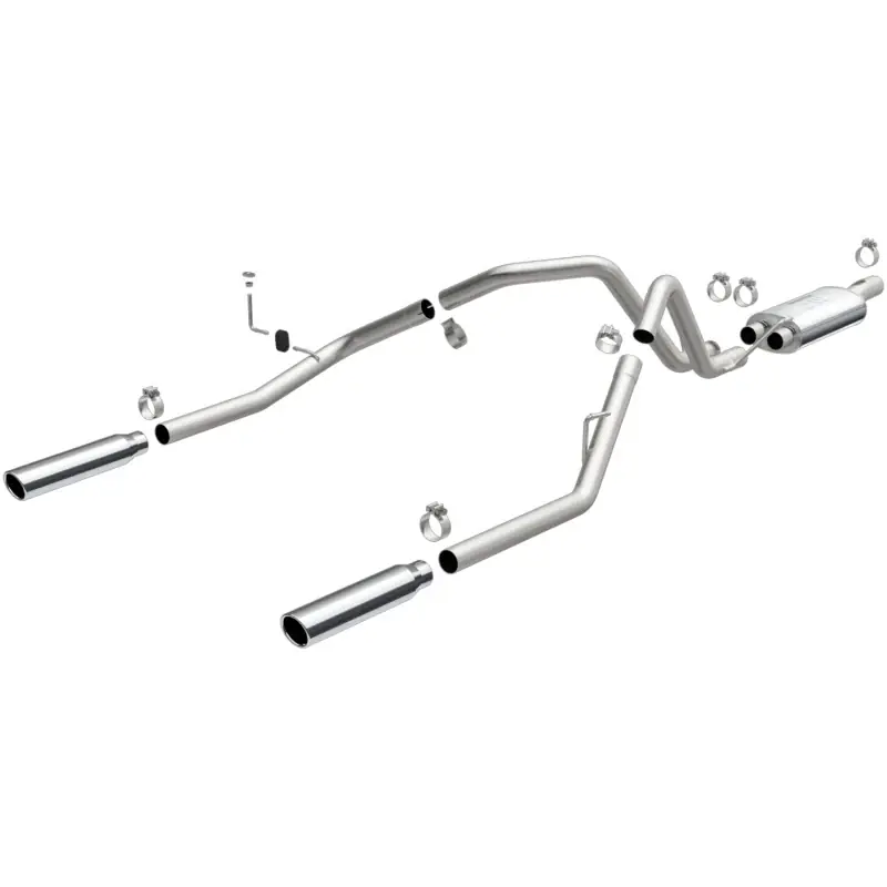 Premium MagnaFlow C/B Sys 04 Hemi Duals Sc/Cc
