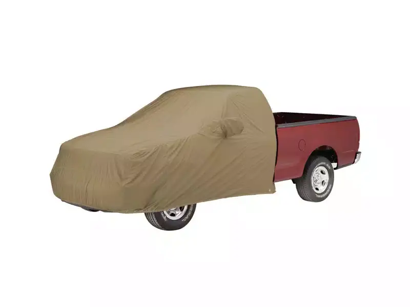 Limited Offer Covercraft Tan Flannel Truck Cab Cover C15869TF | RealTruck