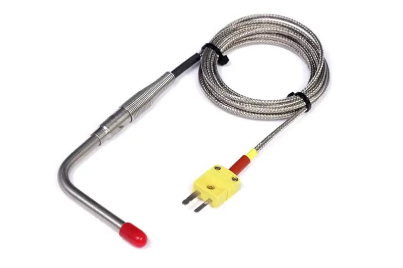 Discount Haltech 1/4in Open Tip Thermocouple 78in Long (No Fitting Hardware)