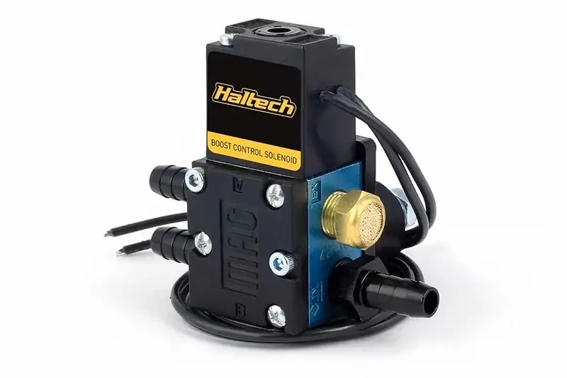 Bargain Haltech Boost Control Solenoid 4 Port 1/8th NPT 33Hz