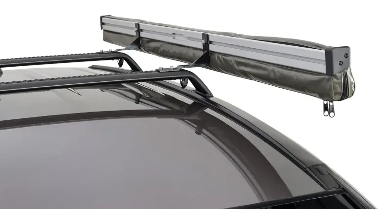 Hot Deal Rhino-Rack Sunseeker Awning Angled Up Brackets for Flush Bars (RSP/RS/SG)