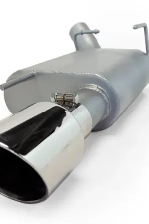 Certified Gibson 05-10 Ford Mustang Base 4.0L 2.5in Axle-Back Single Exhaust - Stainless
