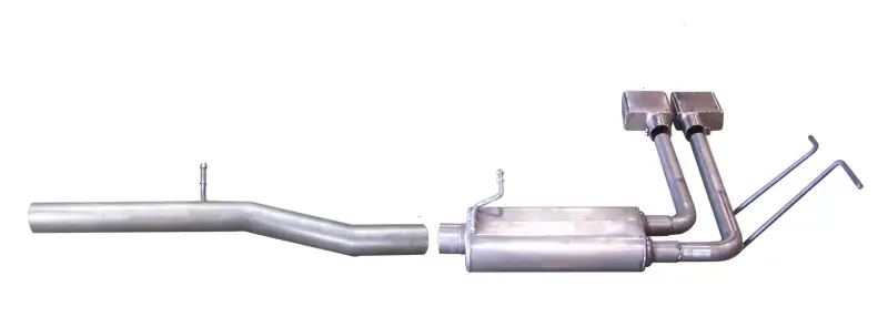 Authentic Gibson 2017 GMC Sierra 1500 Base 5.3L 3in/2in Cat-Back Super Truck Exhaust - Stainless
