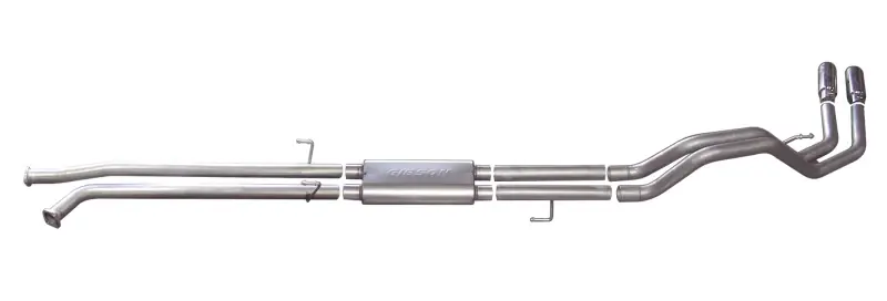Limited Time Gibson 14-19 Toyota Tundra SR 4.6L 2.5in Cat-Back Dual Sport Exhaust - Stainless
