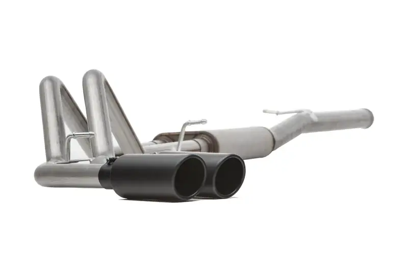 Gibson 11-16 Ford F-250 Super Duty Lariat 6.2L 2.5in Cat-Back Dual Sport Exhaust - Black Elite Holiday Sale