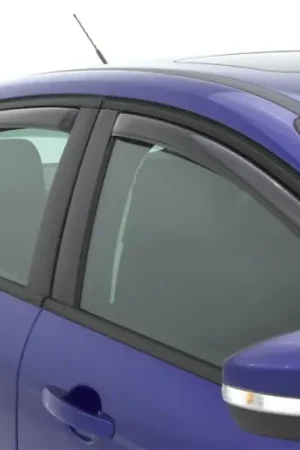 AVS 12-18 Ford Focus Ventvisor In-Channel Front & Rear Window Deflectors 4pc - Smoke Genuine