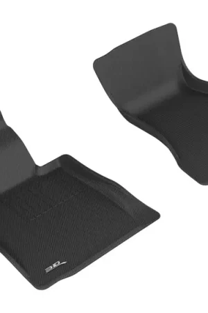 3D MAXpider 2016-2020 BMW 7 Series Kagu 1st Row Floormat - Black Secure Checkout
