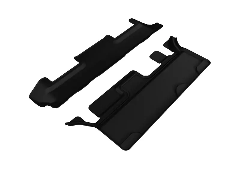 3D MAXpider 2015-2020 Chevrolet/GMC Tahoe/Yukon Kagu 3rd Row Floormats - Black Direct From Factory