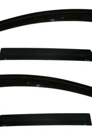AVS 10-13 Mazda 3 (5 Door Sport) Ventvisor Outside Mount Window Deflectors 4pc - Smoke Limited Time