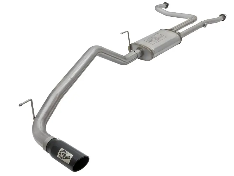 Best Seller aFe MACHForce XP 2.5in Cat-Back Exhaust System w/ Black Tip Nissan Frontier 17-19 V8-5.6L