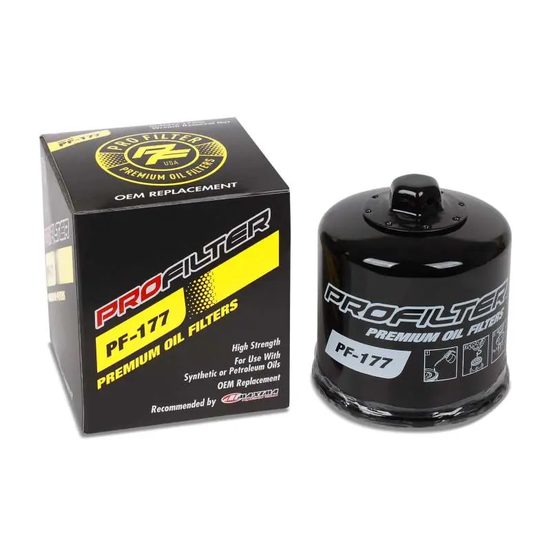 ProFilter Buell Spin-On Black Performance Oil Filter Same Day Shipping