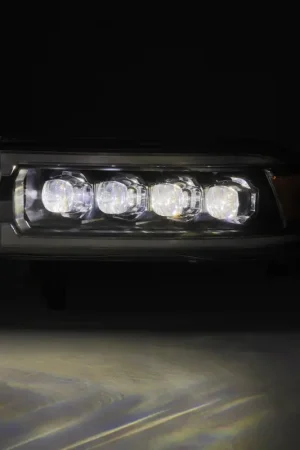 While Supplies Last AlphaRex 94-01 RAM 1500 NOVA LED Proj Headlights Blk w/Activ Light/Seq Signal/SB DRL