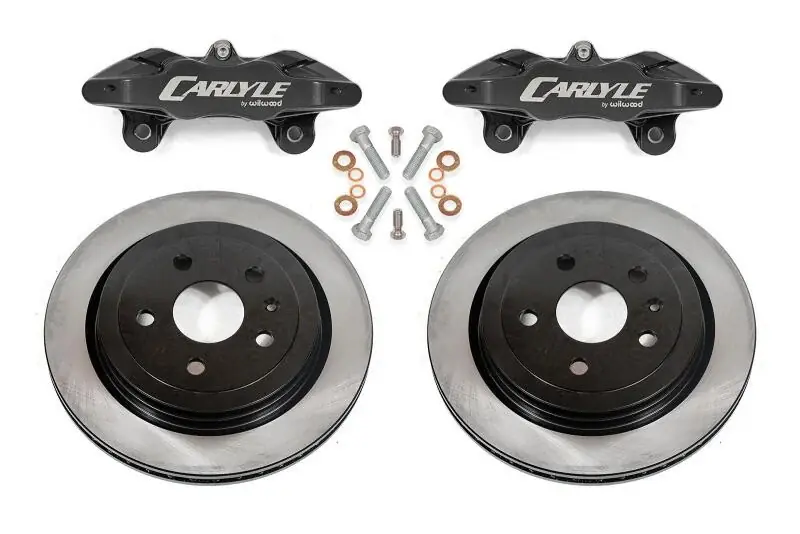 BMR 14-19 Chevrolet Corvette C7 Brake Kit For 15in Conversion Solid Rotors Black Calipers Limited Time